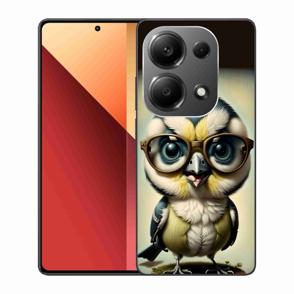 Gél borítás mmCase a Xiaomi Redmi Note 13 Pro 4G/Poco M6 Pro - cub szemüveggel