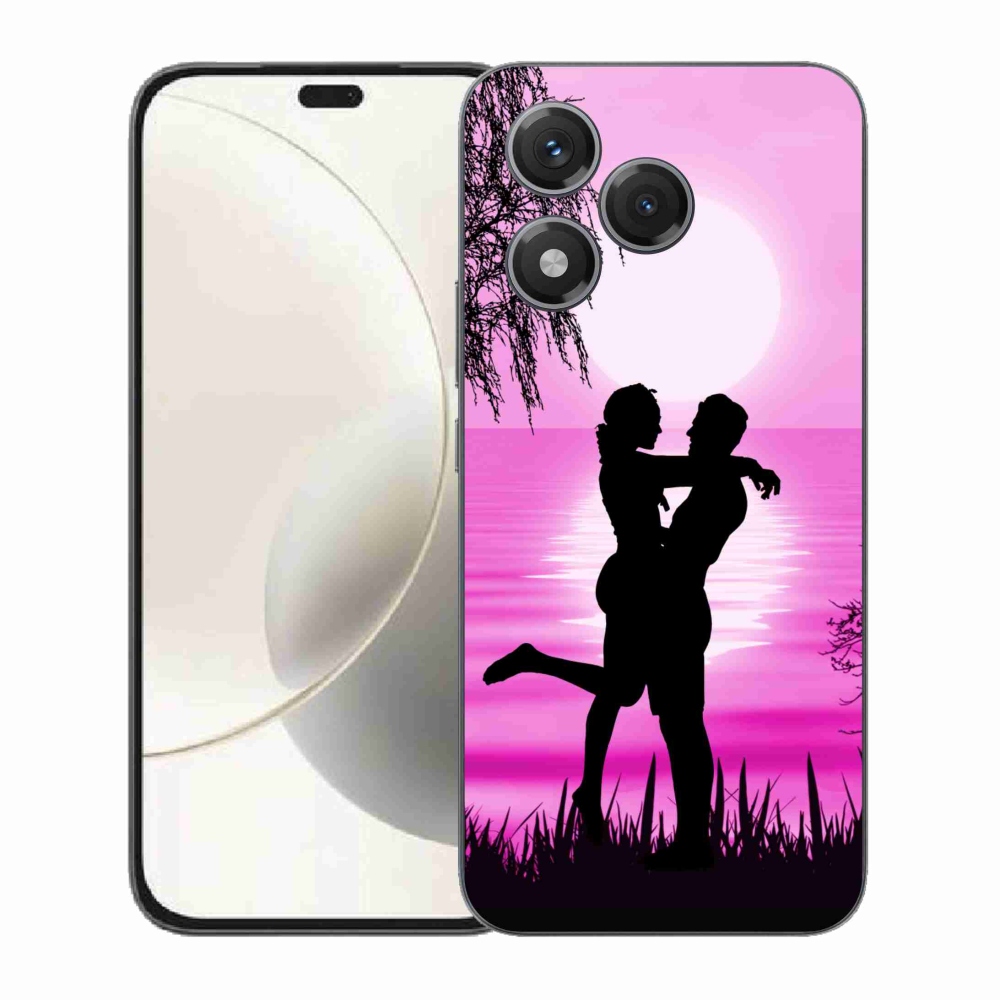 Zselés borítás mmCase a Honor 400 Lite-hoz - naplemente