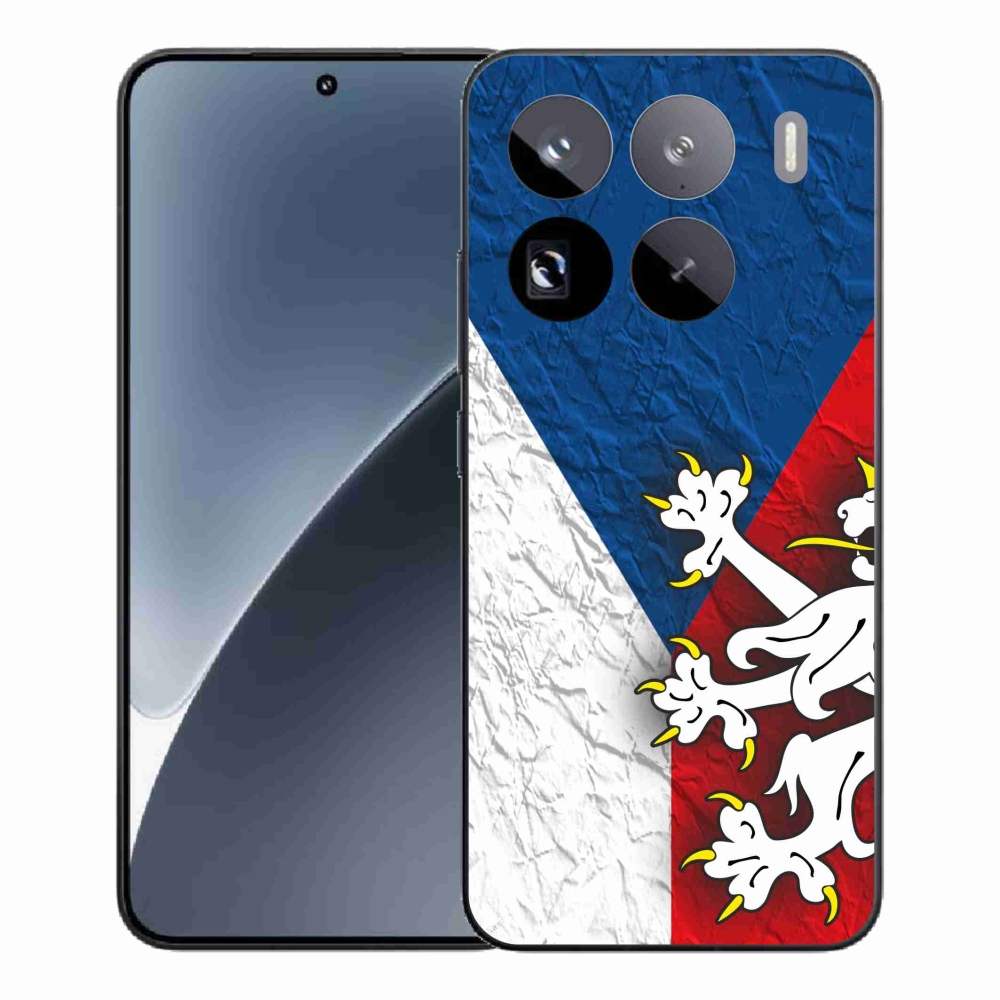 Gél borítás mmCase a Xiaomi 15 Pro számára - cseh zászló 1