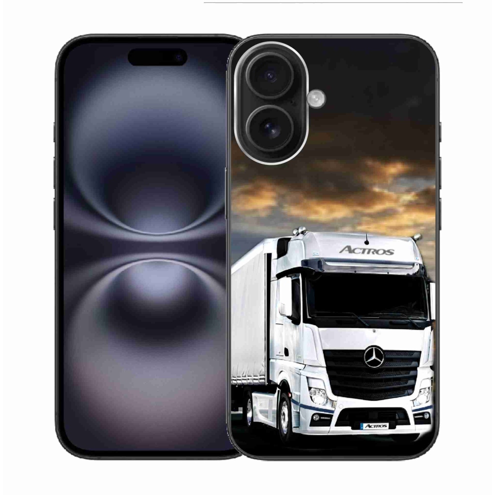 Gél borítás mmCase iPhone 16-hoz - teherautó