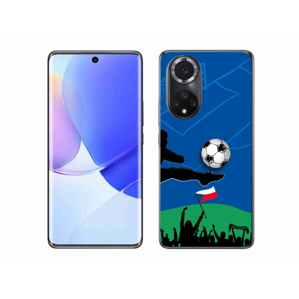 Gél borítás mmCase a Huawei Nova 9-en - futballszurkolók