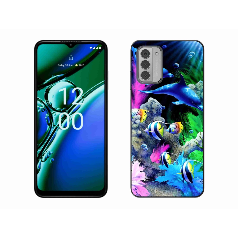 Gél tok mmCase a Nokia G42 készülékhez - tengeri világ