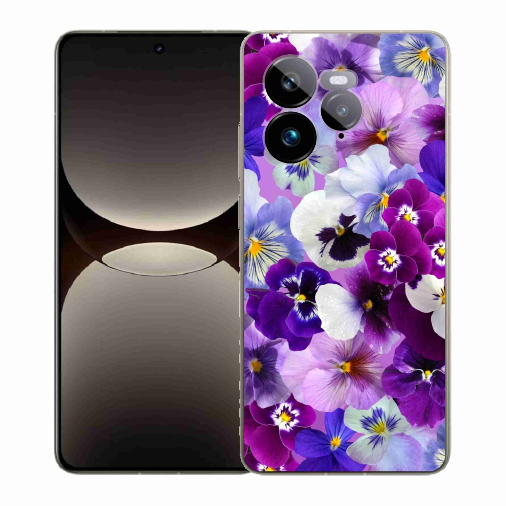 Gél borítás mmCase a Realme GT 7 Pro 5G számára - virágok 9