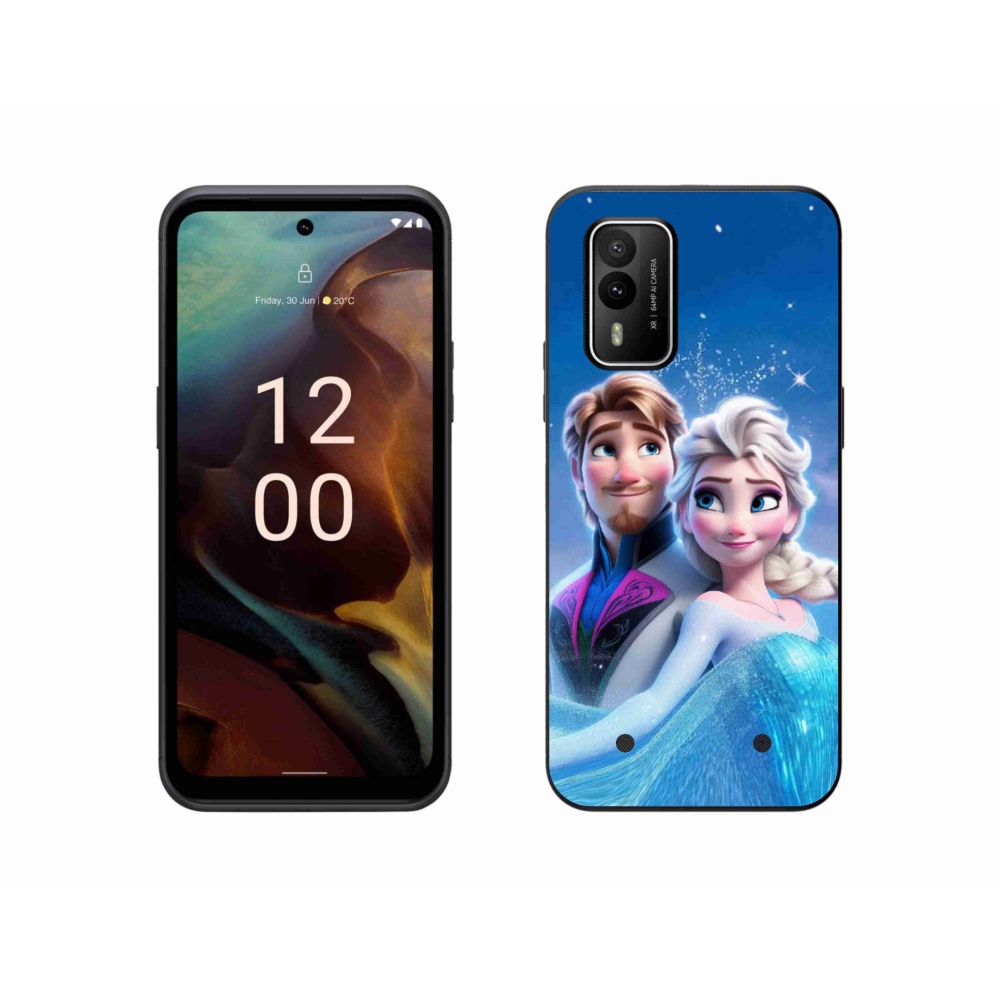 Zselés borítás mmCase a Nokia XR21 készülékhez - ice kingdom 1