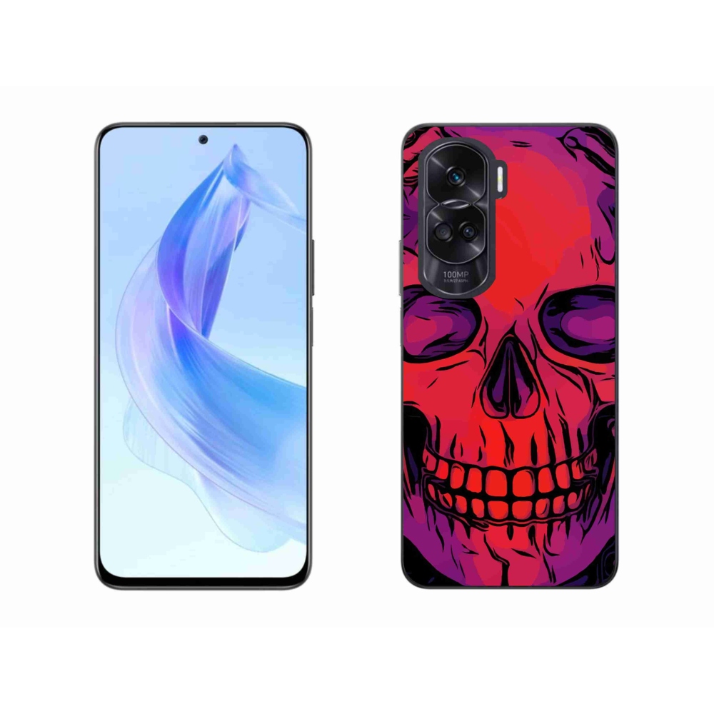 Gél tok mmCase a Honor 90 Lite készülékhez - koponya