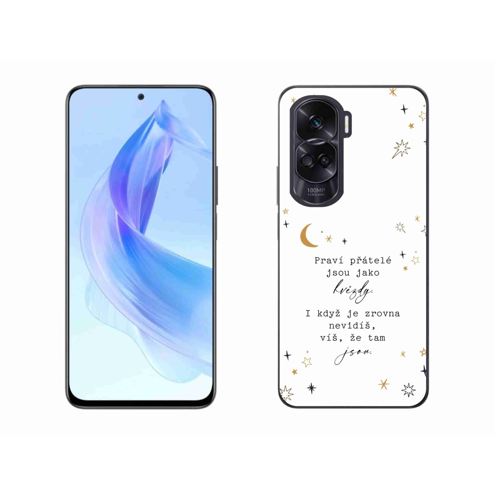 Zselés borítás mmCase a Honor 90 Lite készülékhez - idézem 6 fehér háttér