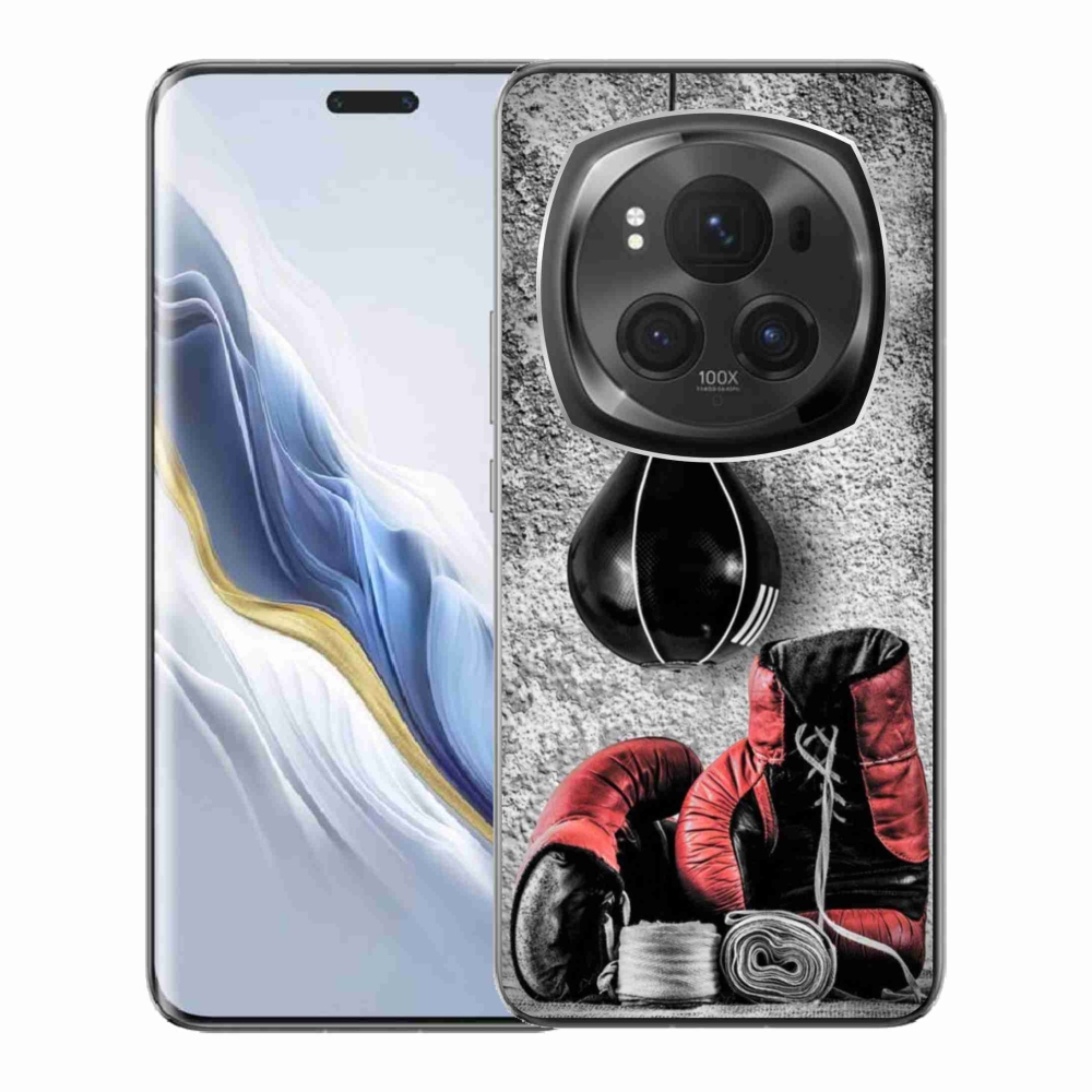 Zselés borítás mmCase a Honor Magic 6 Pro 5G számára - bokszzsák és kesztyűk