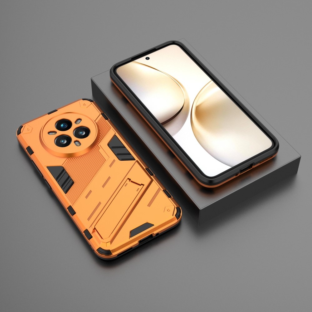 Armory tartós borító a Realme 14 Pro+ 5G készülékhez - narancssárga színben