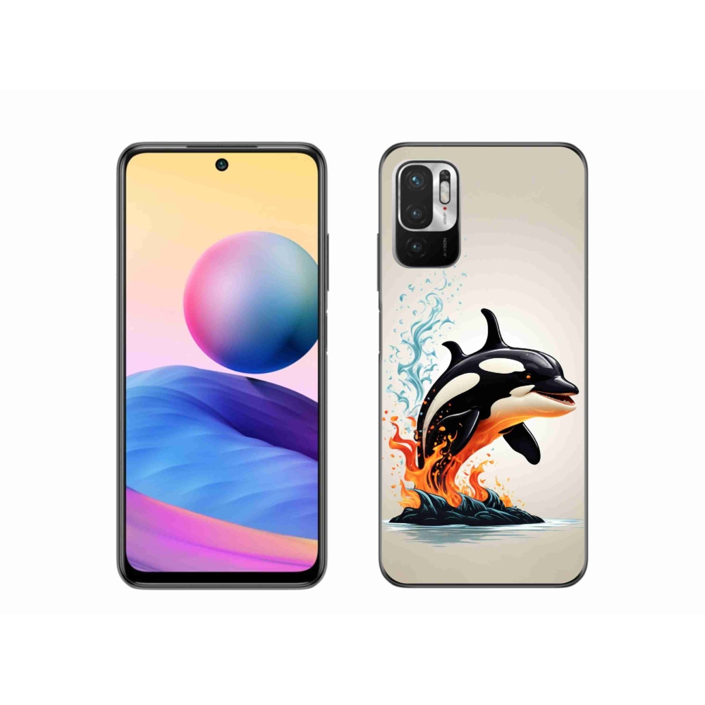 Gél borítás mmCase a Xiaomi Redmi Note 10 5G-hez - írisz