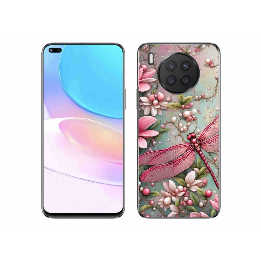 Zselés borítás mmCase a Honor 50 Lite készülékhez - szitakötő