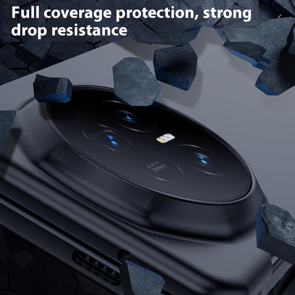 Gumi műanyag borítás Honor Magic V5 készülékhez - fekete