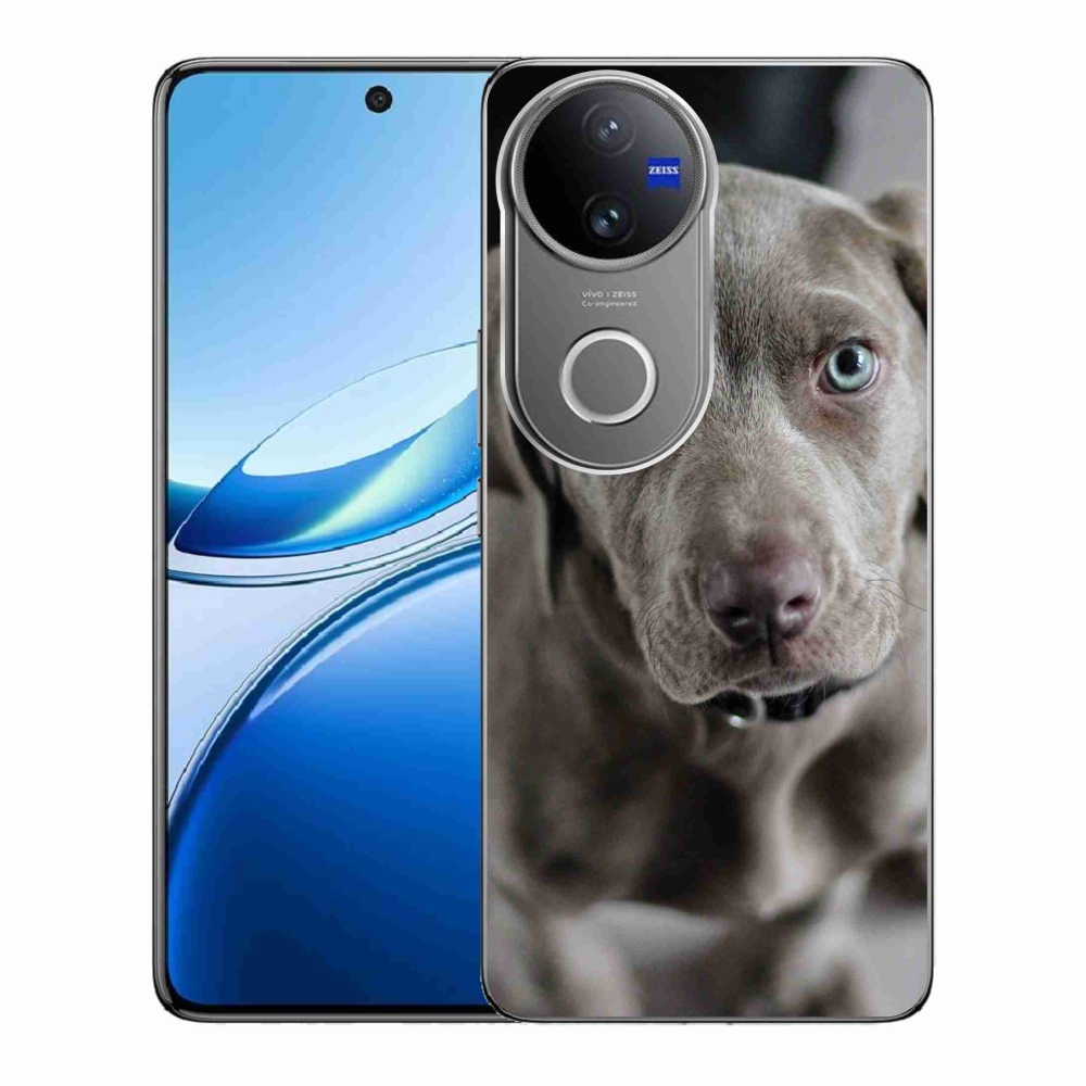 Zselés borítás mmCase a Vivo V50 5G készülékhez - Weimaraner