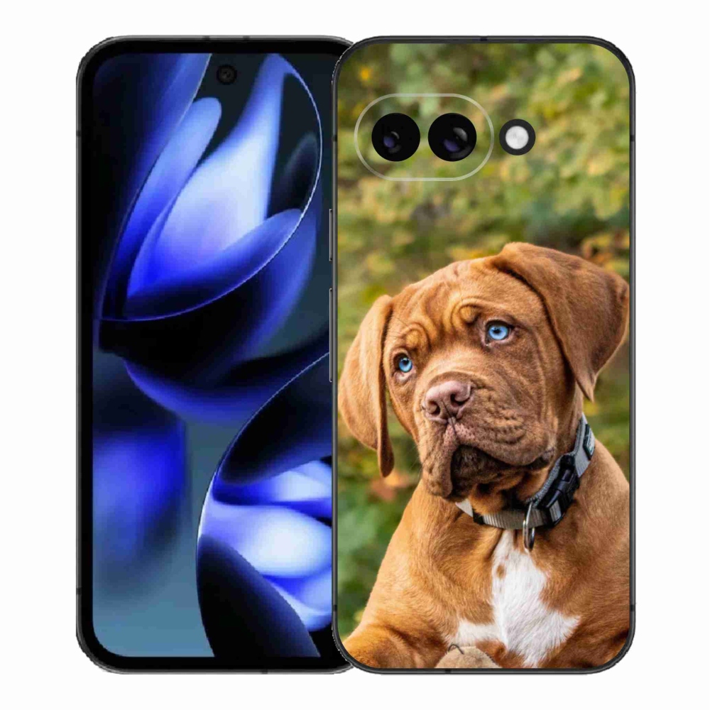 Gél borítás mmCase a Google Pixel 9a készülékhez - kölyökkutyakék