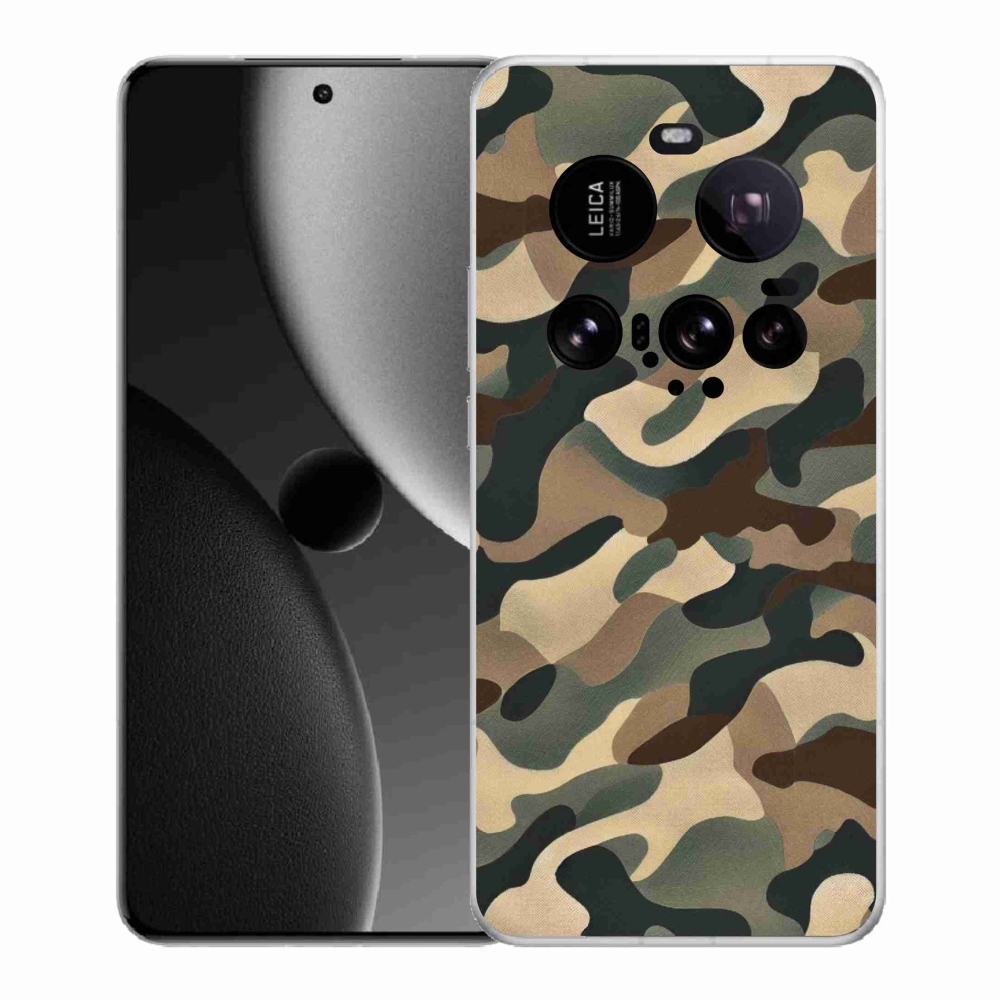 Gél borítás mmCase a Xiaomi 15 Ultra számára - terepszínű minta 11