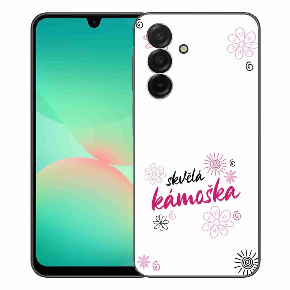 Gél borító mmCase Samsung Galaxy A26 5G - nagyszerű haver fehér háttérrel