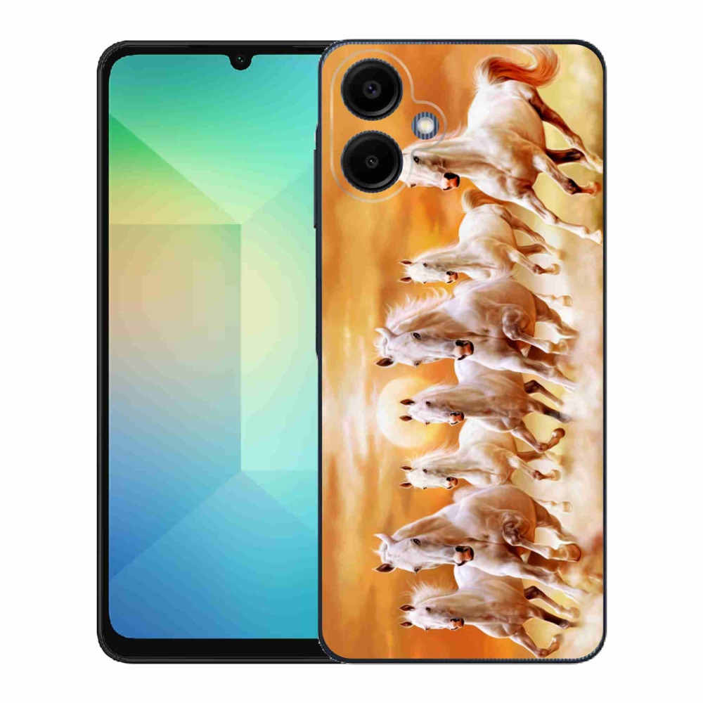 Zselés borítás mmCase Samsung Galaxy A06 4G - lovak 2