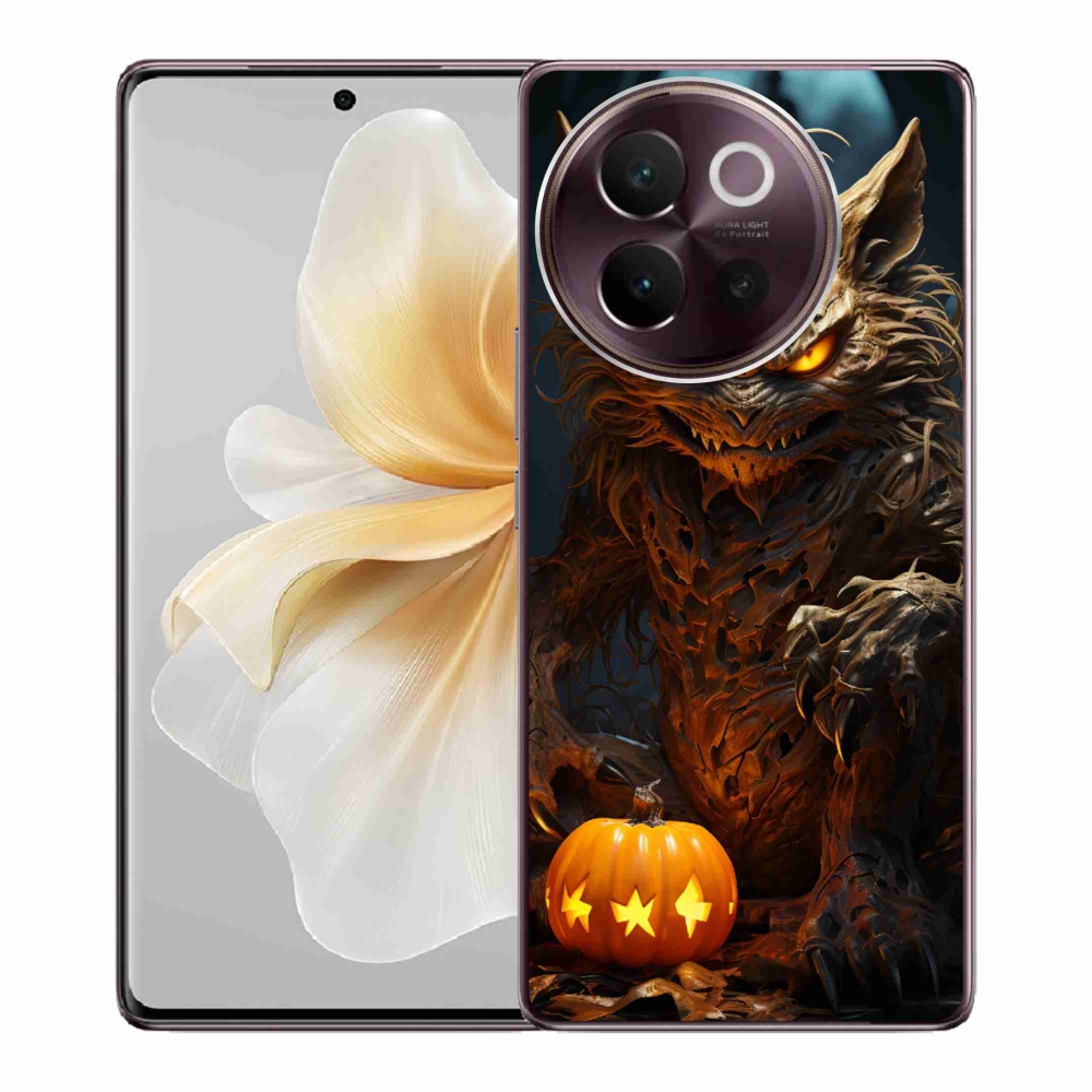 Gél borítás mmCase a Vivo V40 Lite 5G-n - Halloween szörnyeteg