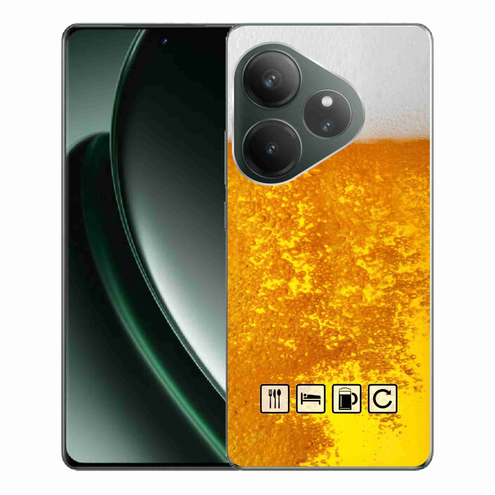 Gél borítás mmCase a Realme GT 6 5G/GT 6T 5G - sör motívum 3