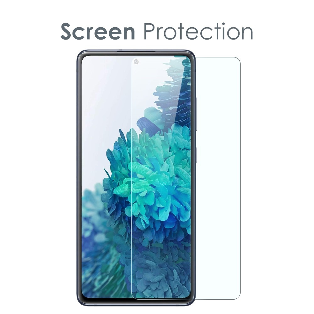 NORTHJO átlátszó zselés tok + edzett üveg Samsung Galaxy S20 FE - átlátszó