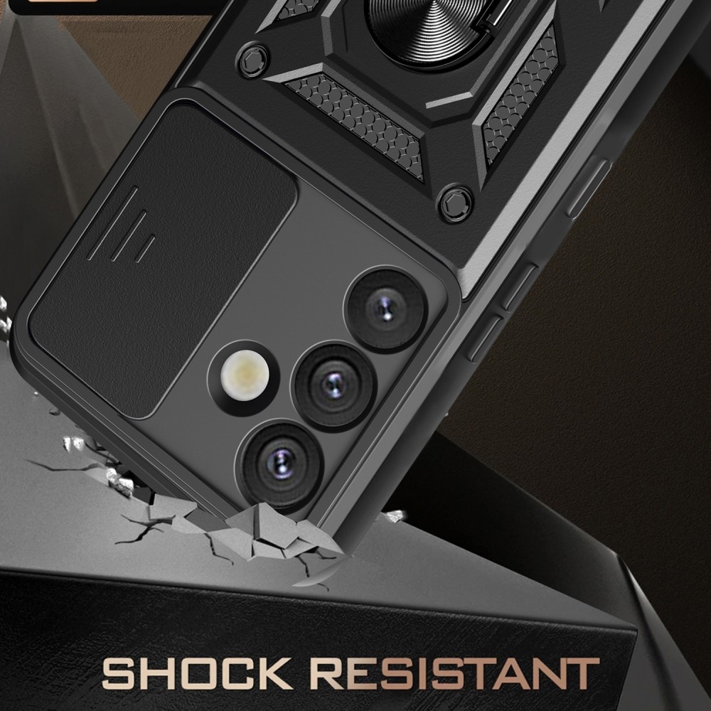 Csúszásálló borítás Samsung Galaxy S25 készülékhez - fekete