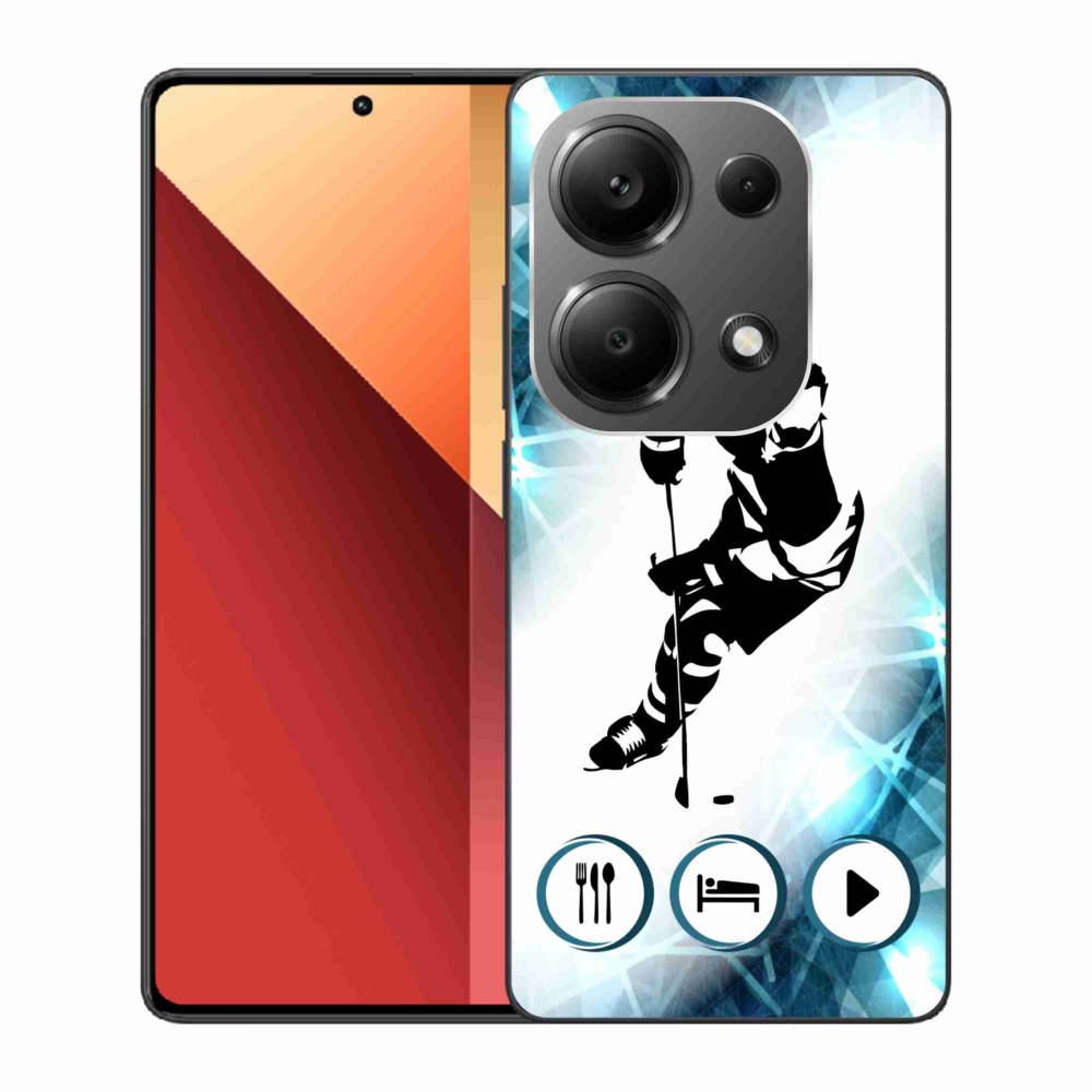 Gél borítás mmCase a Xiaomi Redmi Note 13 Pro 4G/Poco M6 Pro számára - hoki 1