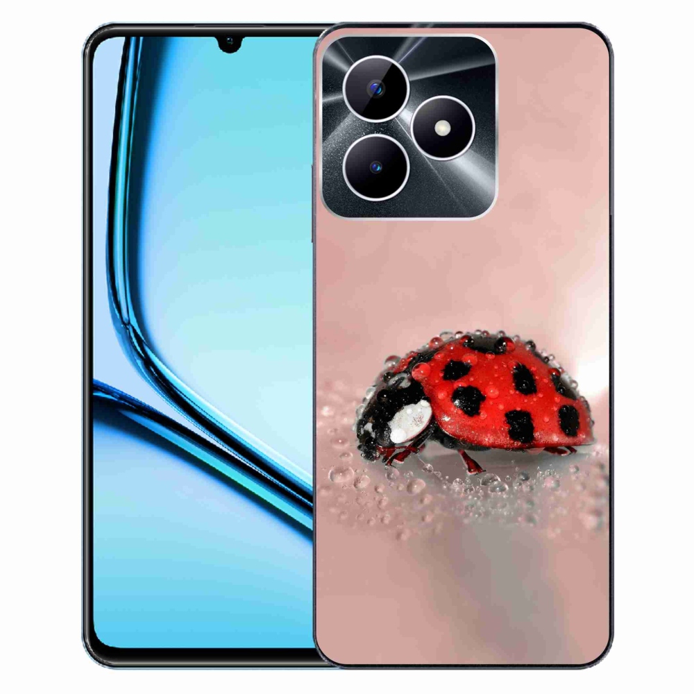 Zselés borító mmCase a Realme Note 50 készülékhez - katicabogár