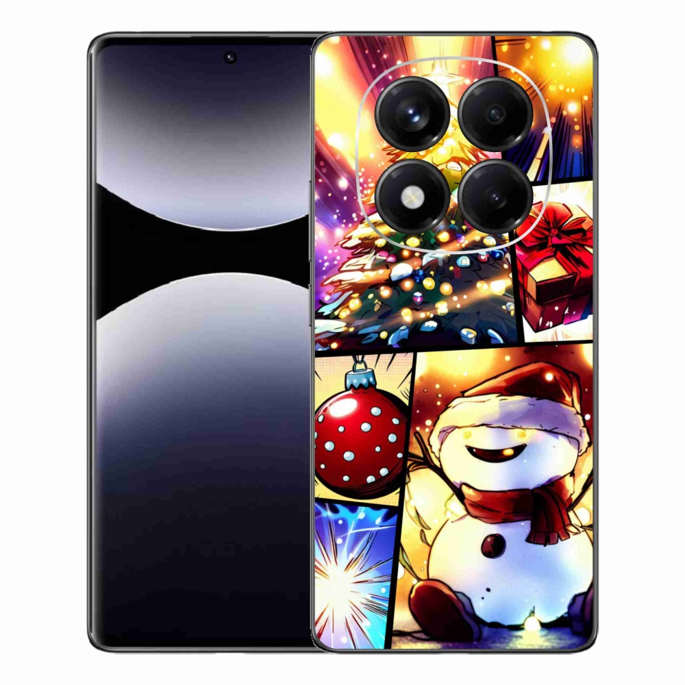 Gél borítás mmCase a Xiaomi Redmi Note 14 Pro számára - karácsonyi motívumok 1