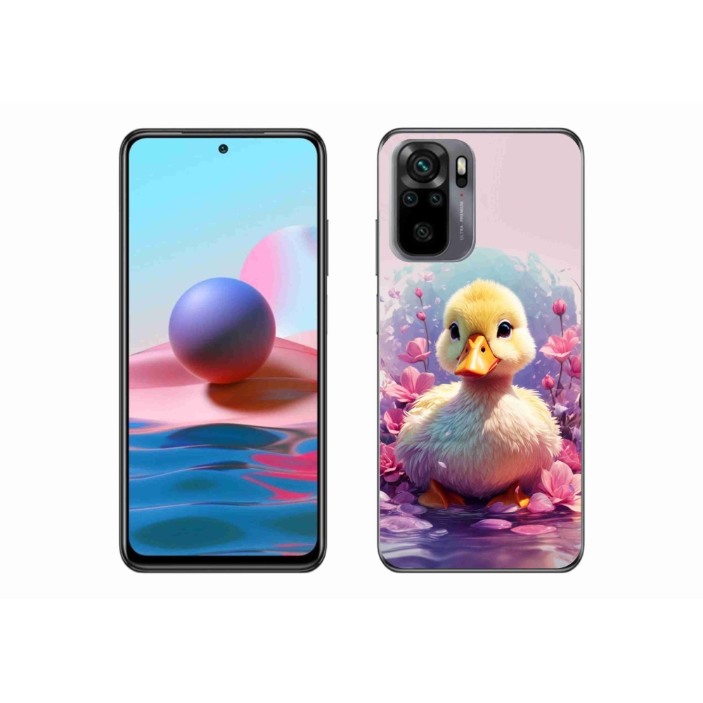 Gél borítás mmCase a Xiaomi Redmi Note 10S-hez - kacsa