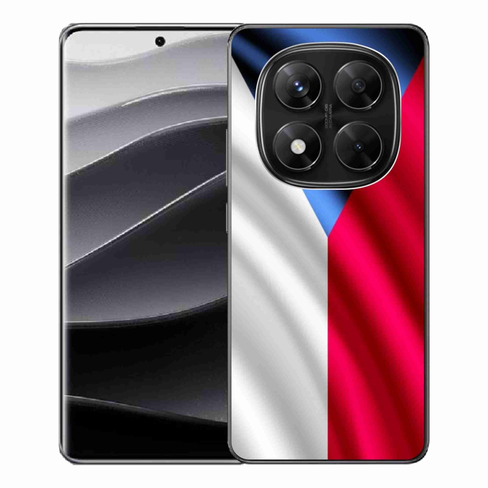 Gél borítás mmCase a Xiaomi Redmi Note 14 Pro 5G/Poco X7 5G - cseh zászlóhoz