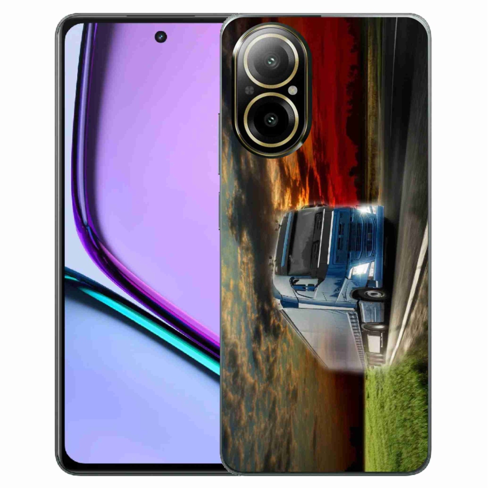 Gél borítás mmCase a Realme C67 készülékhez - teherautó 4