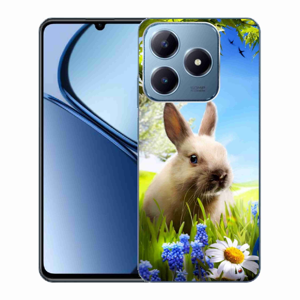 Gél borítás mmCase a Realme C63 készülékhez - nyuszi