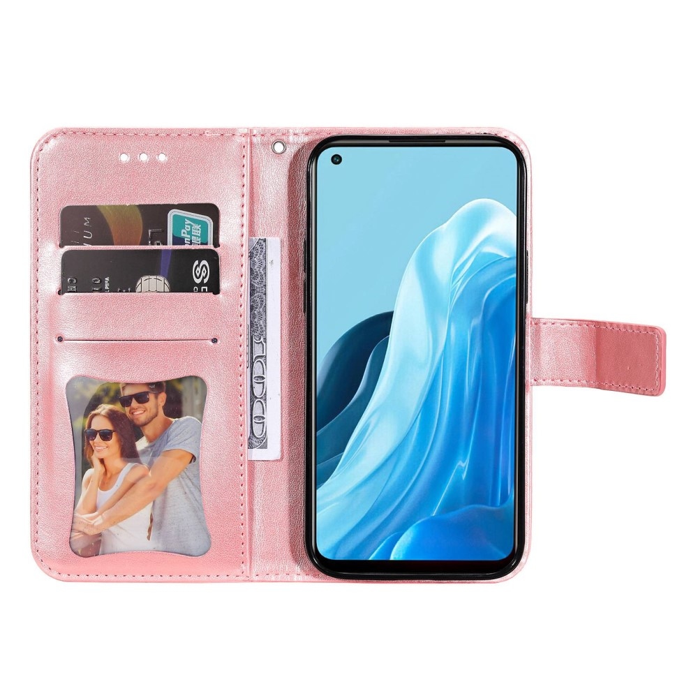 Mandala könyv tok Oppo Find X5 Lite-hoz - rózsaarany