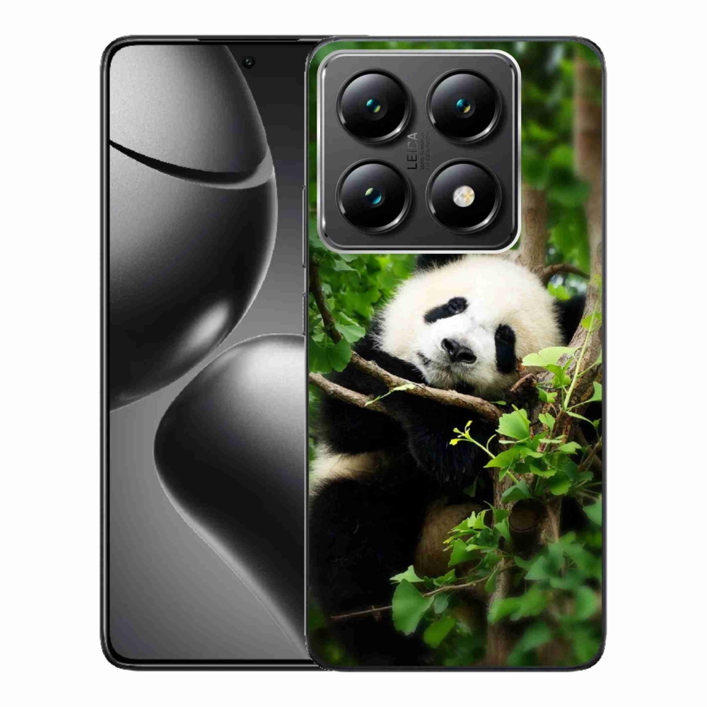 Gél borítás mmCase a Xiaomi 14T Pro számára - panda