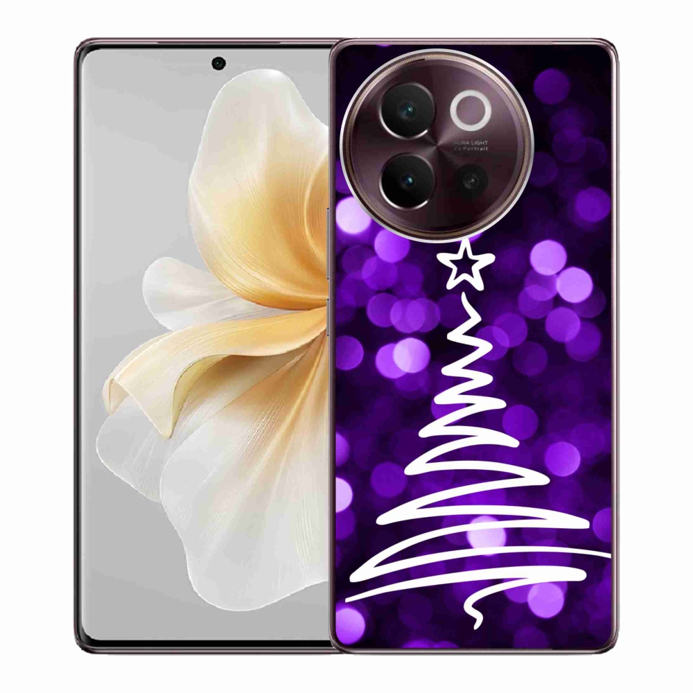 Gél borítás mmCase a Vivo V40 Lite 5G-hez - fa