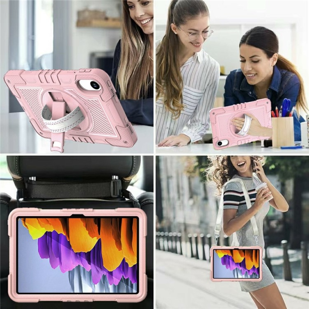 Strape tartós borítás kézi markolattal és pánttal Xiaomi Redmi Pad 2 - rózsaarany