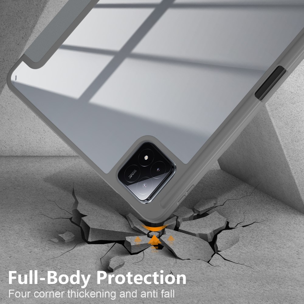 Ügyes záró tok Xiaomi Pad 6S Pro táblagéphez - szürke