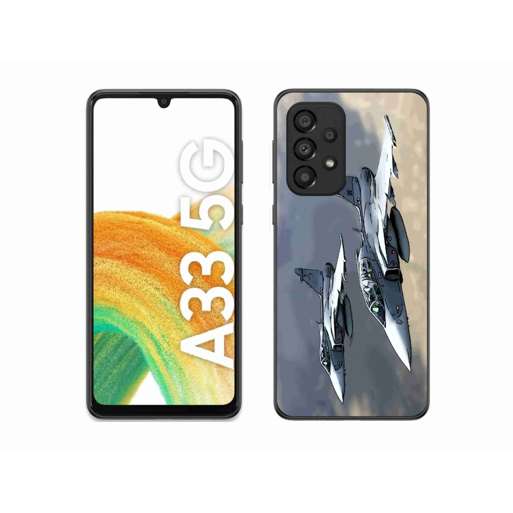 Gél borítás mmCase Samsung Galaxy A33 5G - vadászrepülők számára