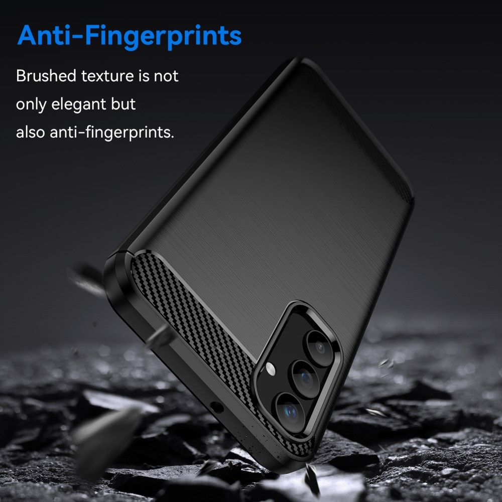 Szénálló zselés tok Samsung Galaxy A25 5G - fekete