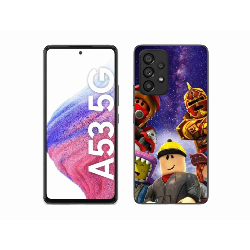 Gél védőburkolat mmCase Samsung Galaxy A53 5G - roblox 3