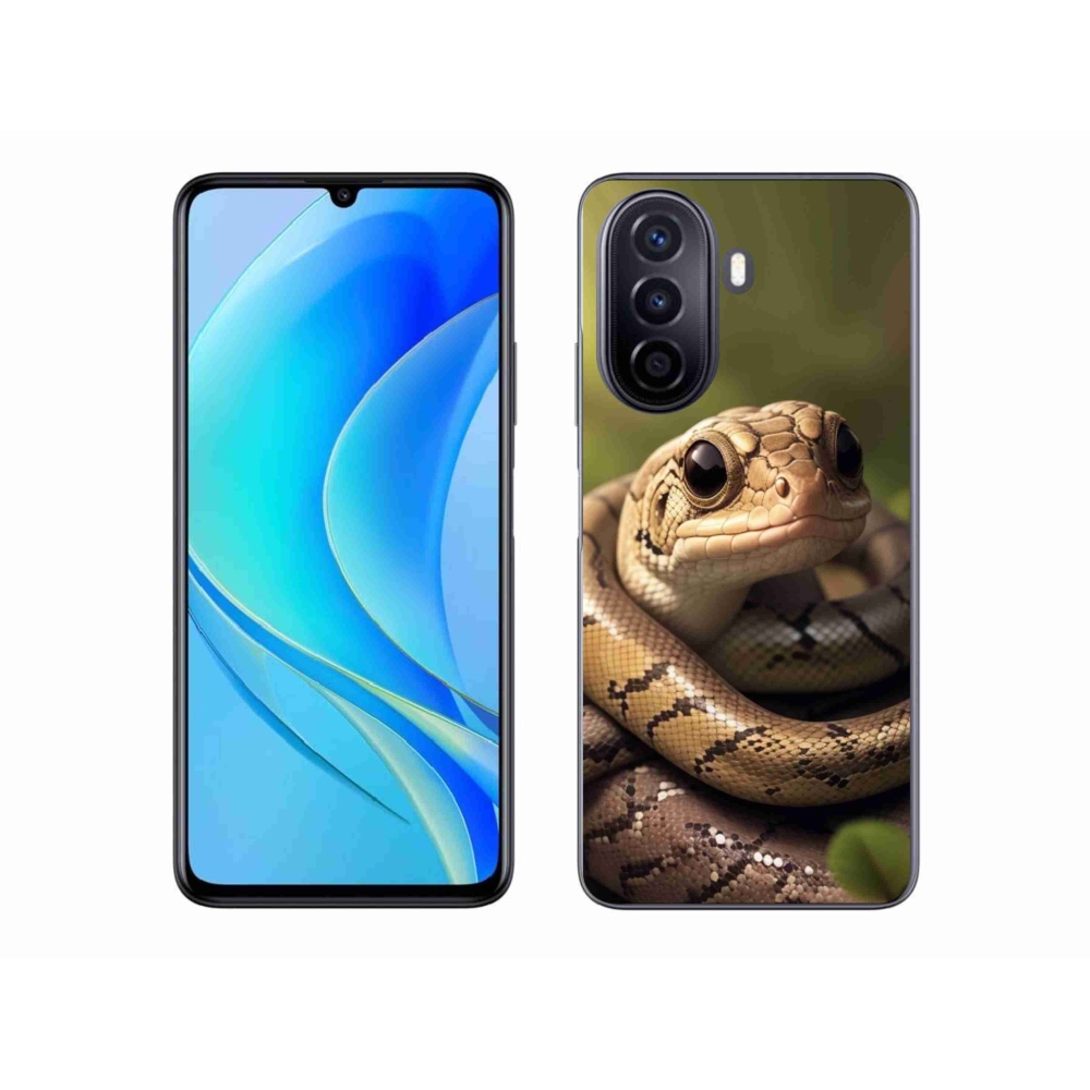Gél borítás mmCase a Huawei Nova Y70 készülékhez - kígyó 1