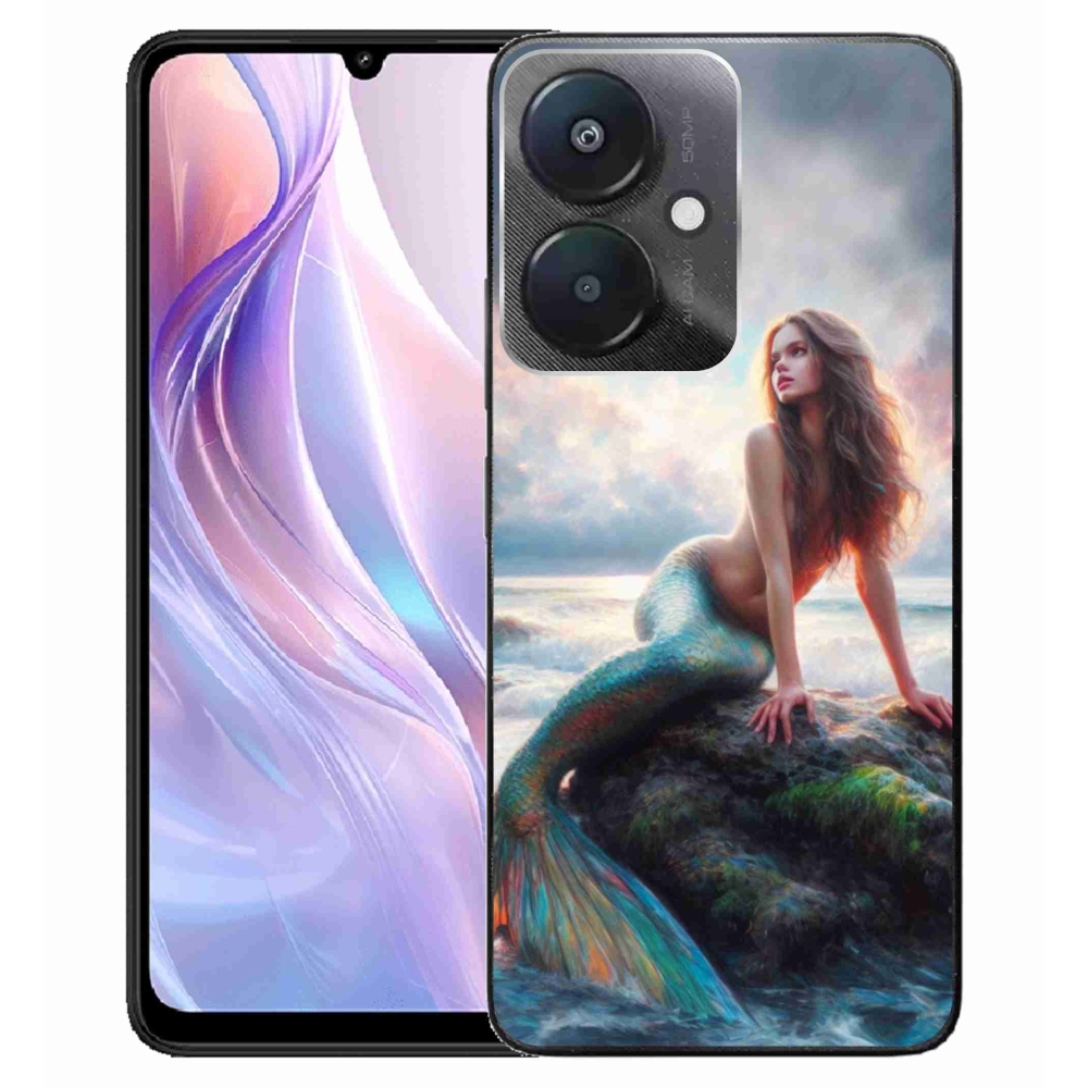 Gél borítás mmCase a Xiaomi Redmi 13C 5G számára - sellő