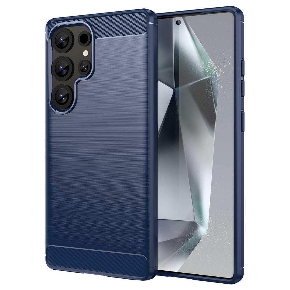 Szénálló zselés tok Samsung Galaxy S25 Ultra készülékhez - kék