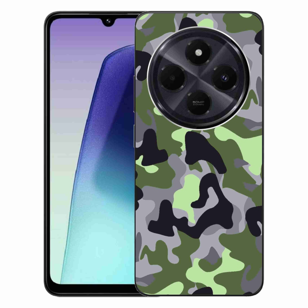 Gél borítás mmCase a Xiaomi Redmi 14C/Poco C75-hez - terepszínű minta 7