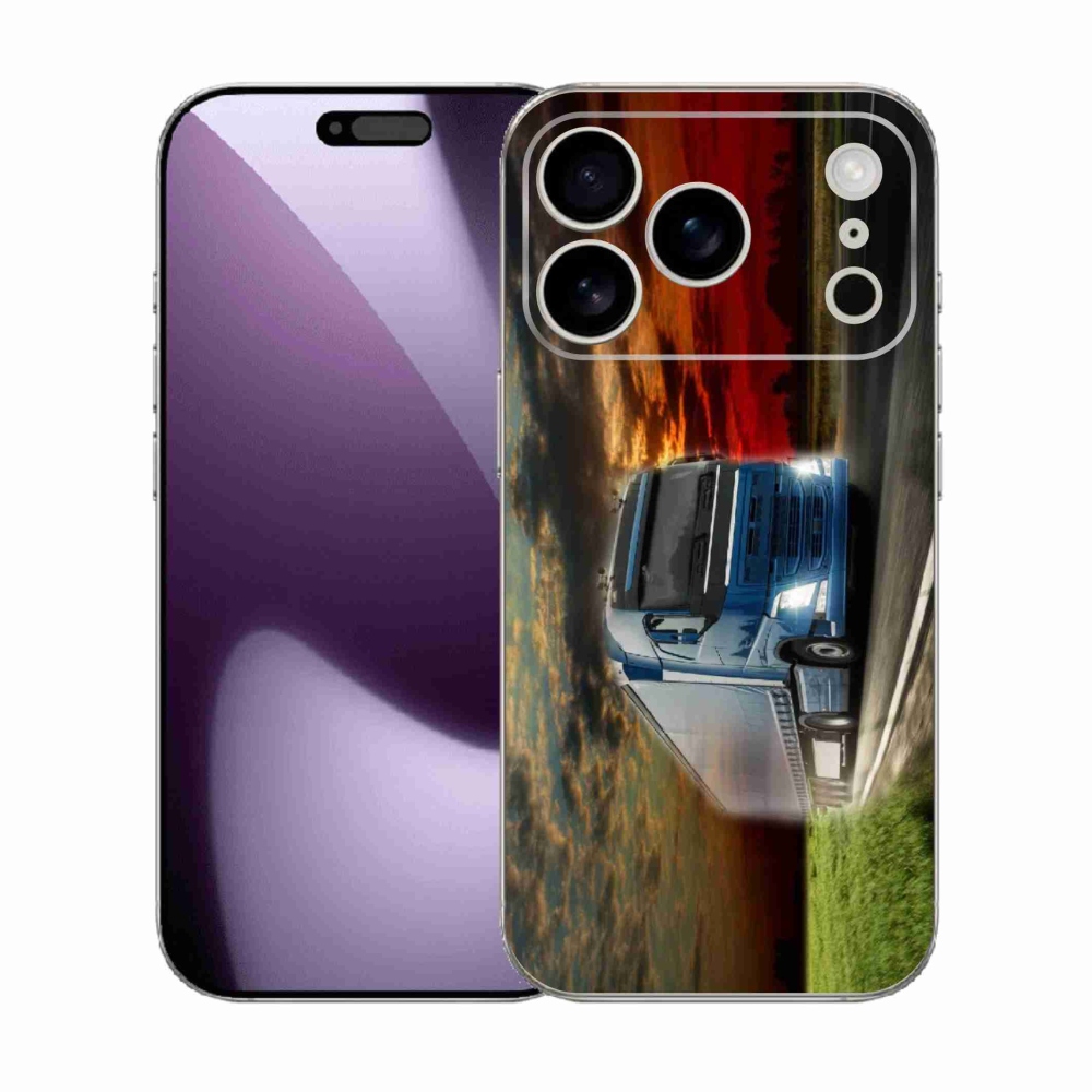 Zselés borítás mmCase iPhone 17 Pro készülékhez - teherautó 4