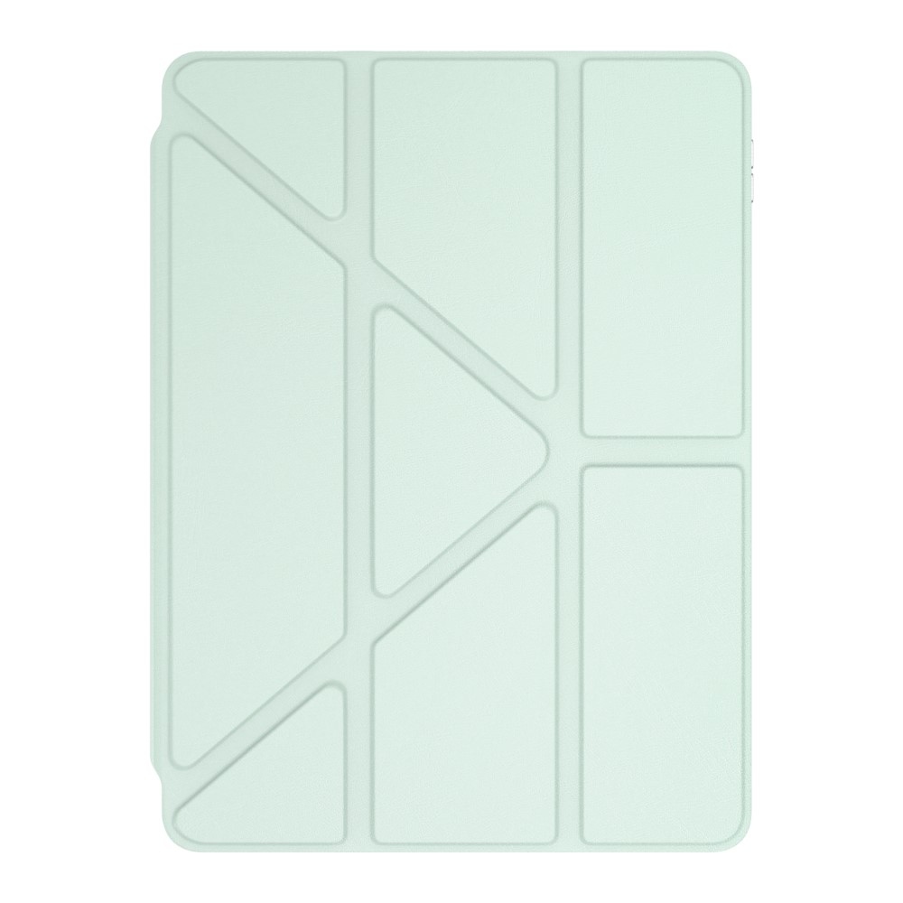 Origami intelligens pozicionáló tok Xiaomi Pad 7/7 Pro táblagéphez - világoszöld
