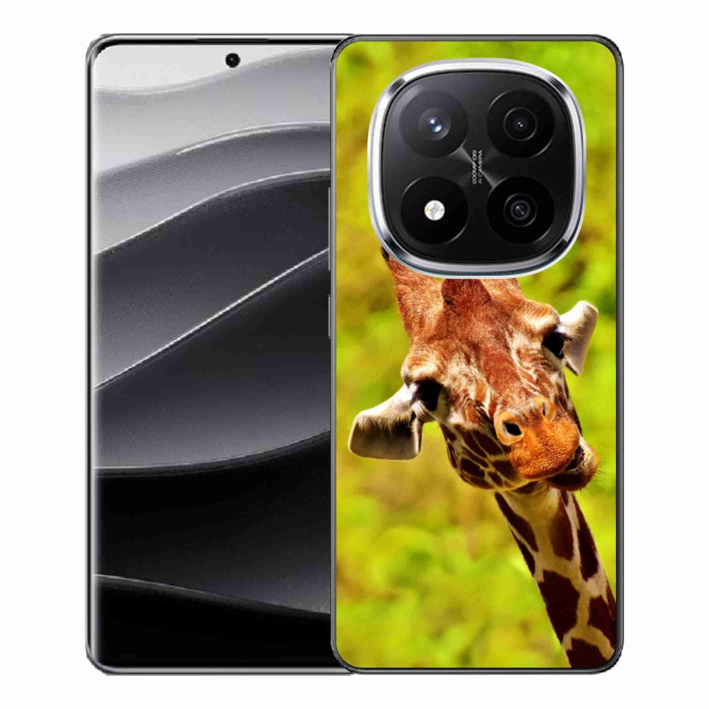 Gél borítás mmCase a Xiaomi Redmi Note 14 Pro+ 5G - zsiráfhoz