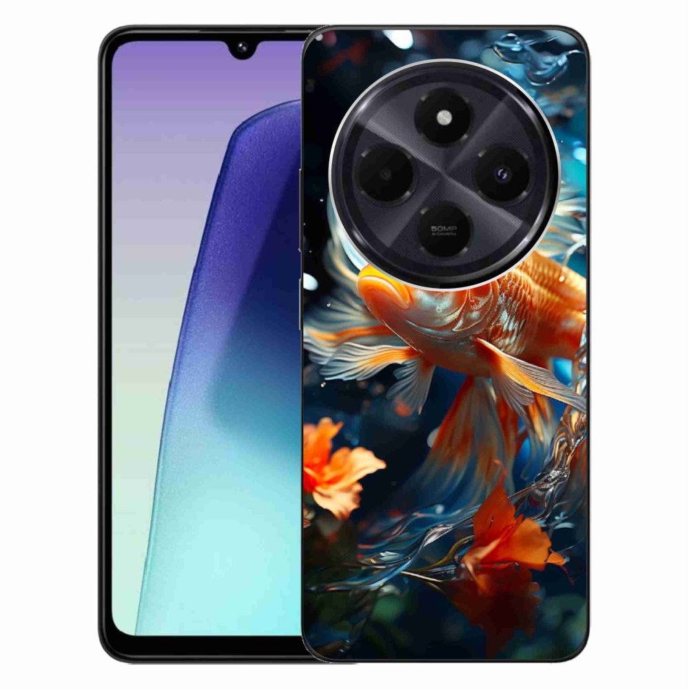 Gél borítás mmCase a Xiaomi Redmi 14C/Poco C75-hez - halak