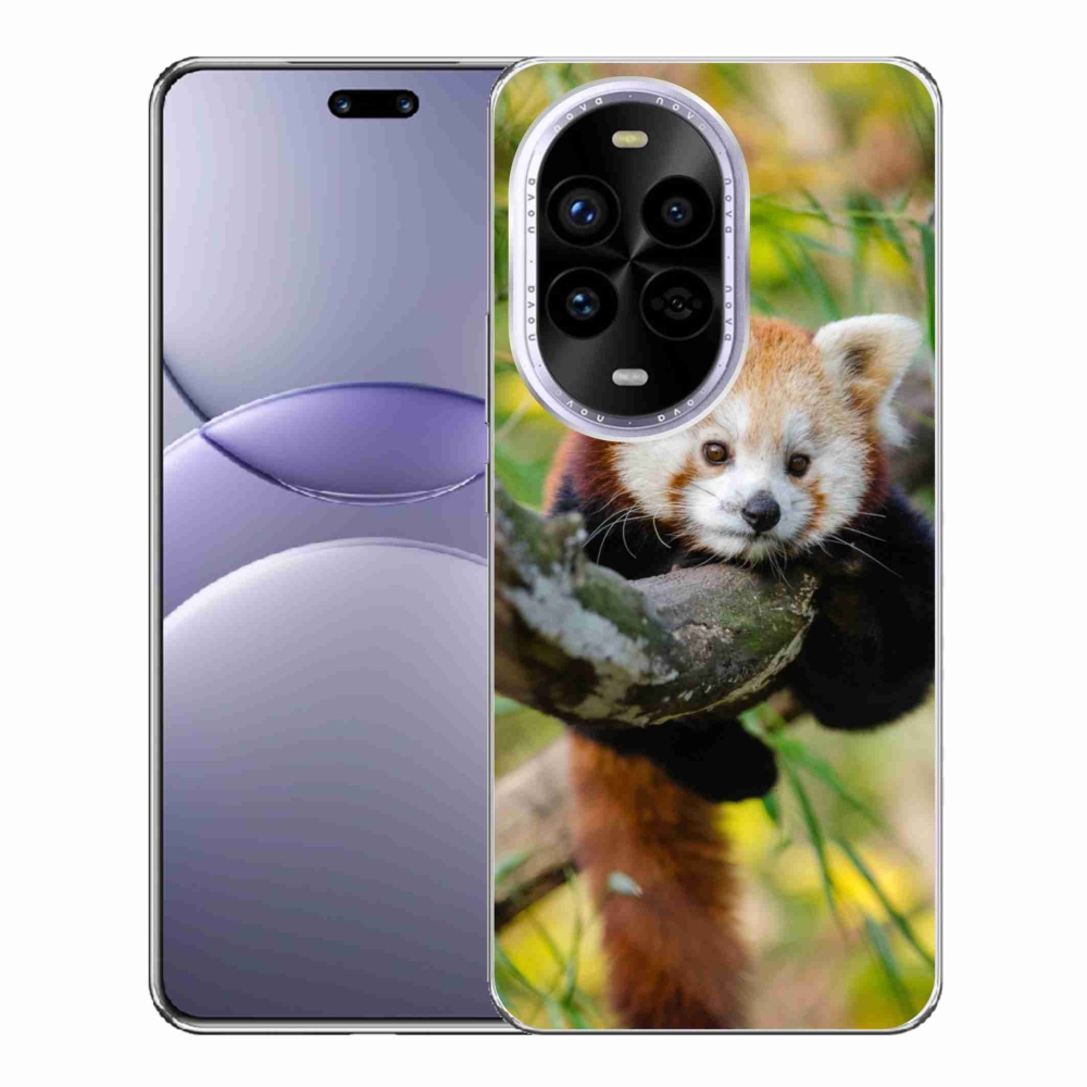 Gél borítás mmCase a Huawei Nova 13 Pro 5G-re - panda piros