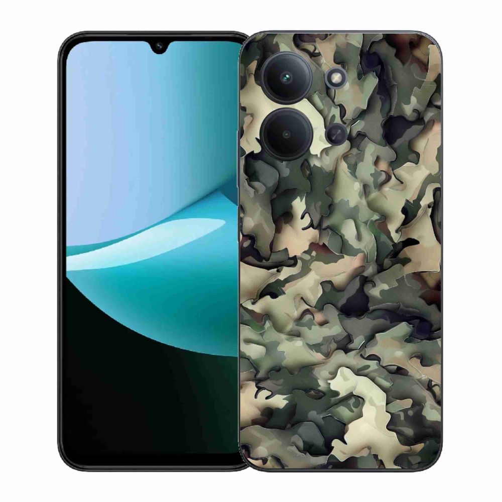 Gél borítás mmCase a Xiaomi Redmi 15C 4G (171mm)/Poco C85 4G (171mm) - terepszínű mintázat 9