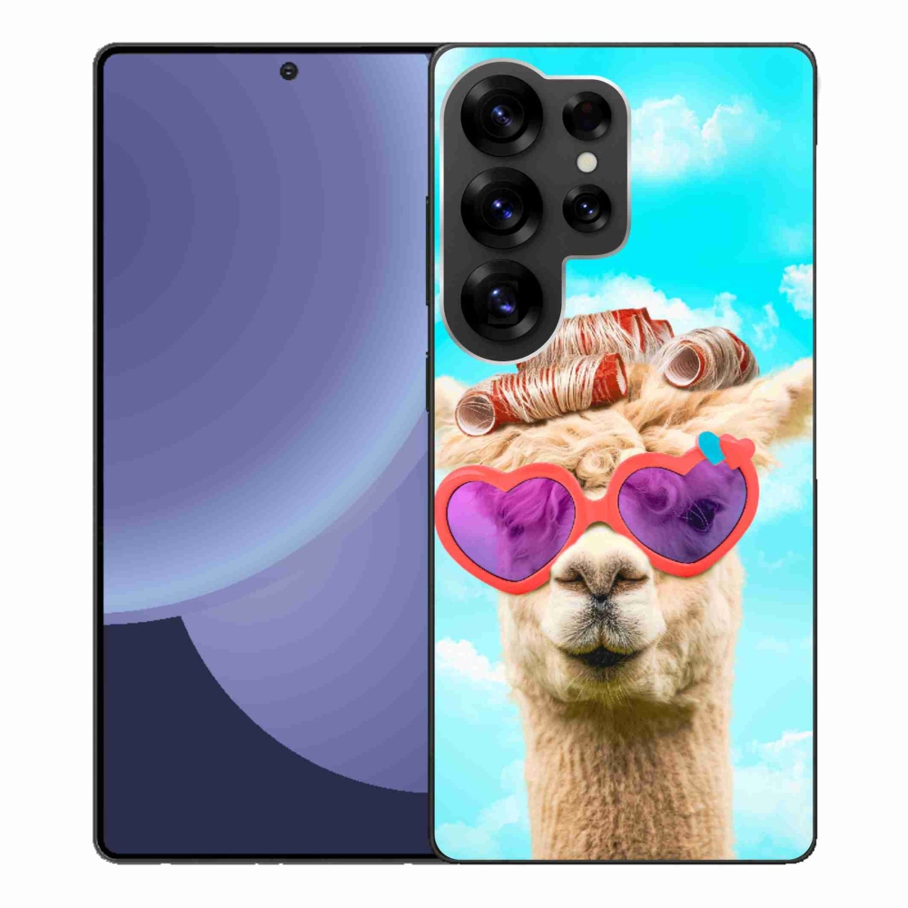 Zselés borítás mmCase Samsung Galaxy S25 Ultra - szemüveges láma